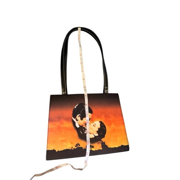 Gone With the Wind Burning of Atlanta Bag Sparkles Crystals Vintage - Picture 10 of 14